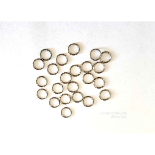 Novelty Colour Jump Rings -  50pc packs