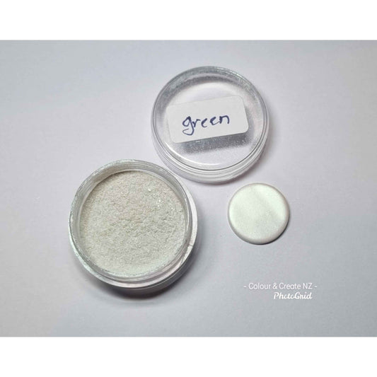 Mica Powder - Iridescent Green Mermaid