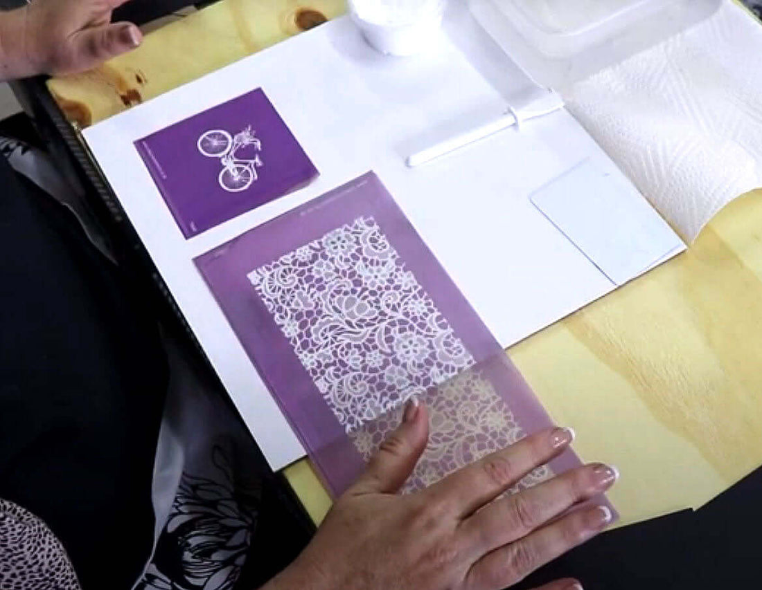 Silk screen application instructions - Colour & Create NZ