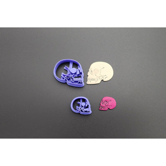 Halloween Detailed Skull Cutters -2 sizes