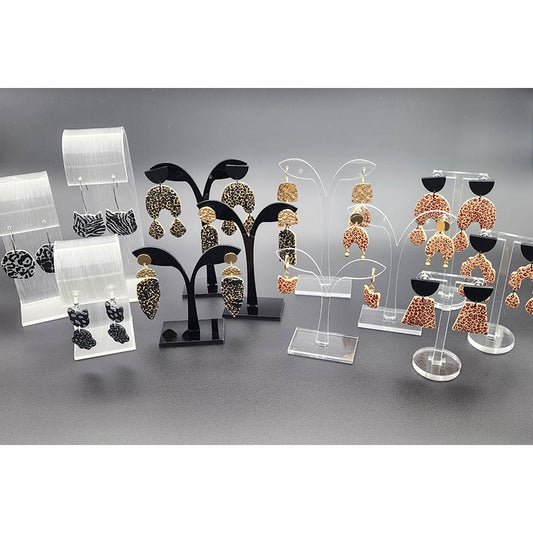 Source clear acrylic earring jewelry storage organizer box display on  malibabacom