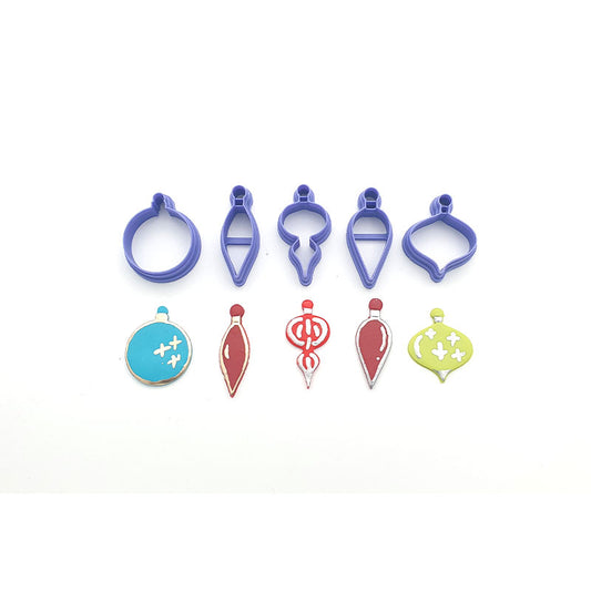 Christmas Baubles- 5 pc set