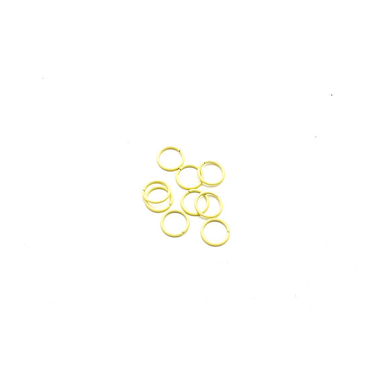 10mm Coloured Jump Rings -  50pc packs