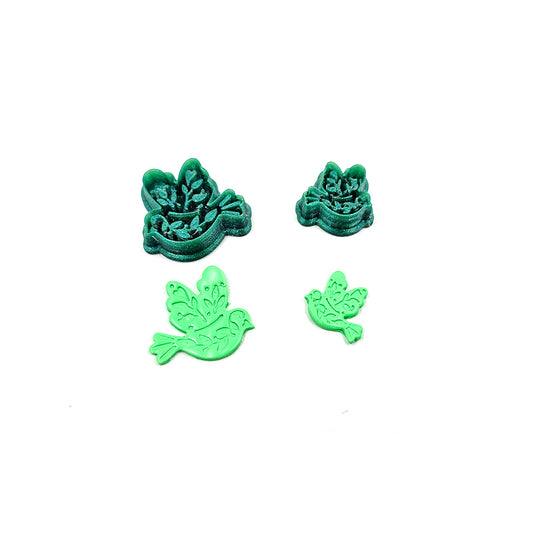 129. Leafy Detailed Bird Cutter - 3 sizes