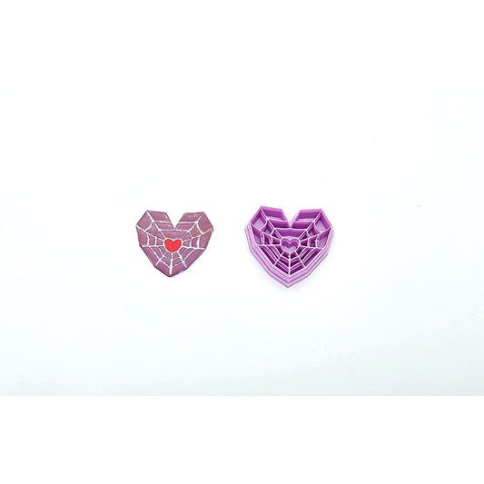 Halloween Heart Web- 2 sizes