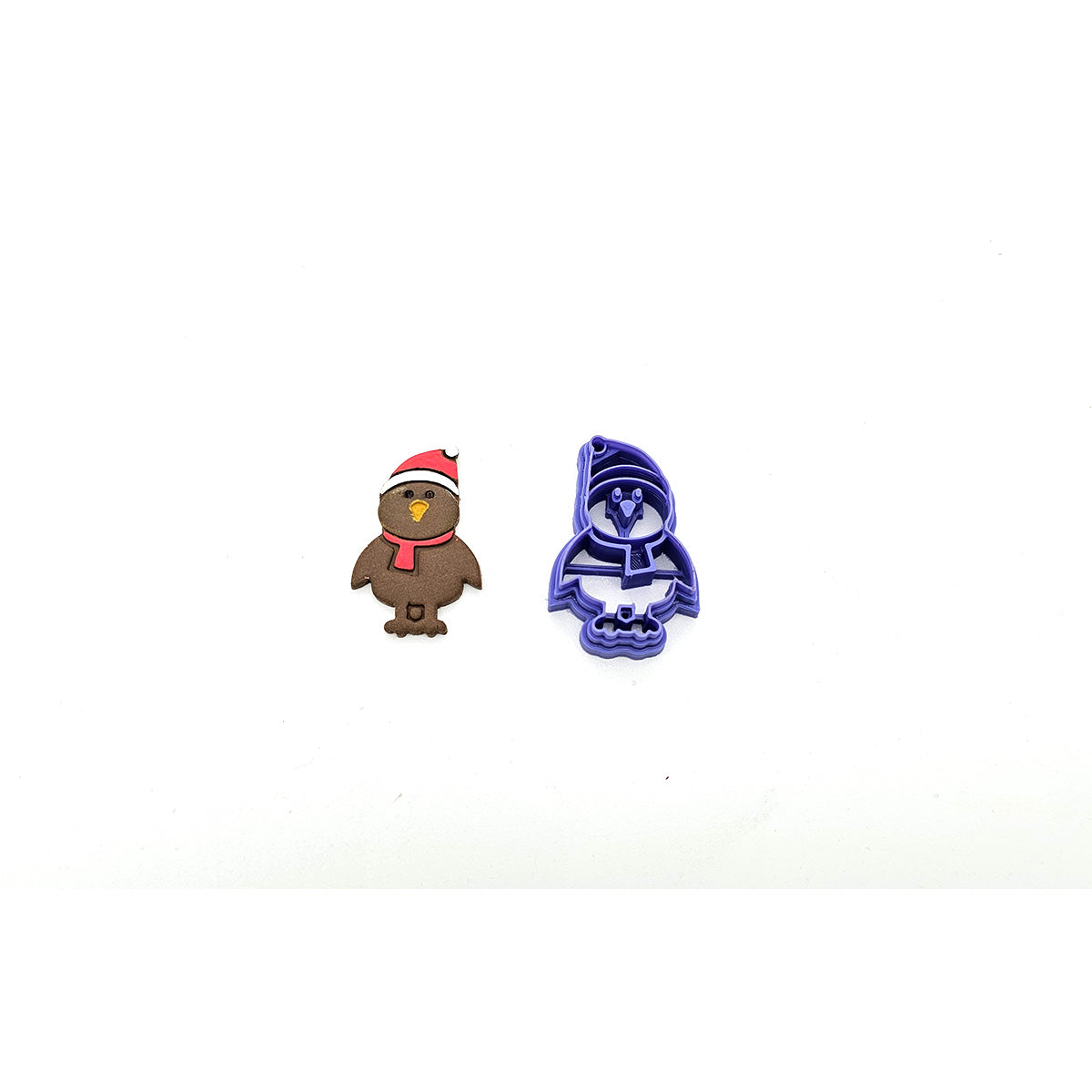 Christmas Kiwi & Pukeko Clay Cutters