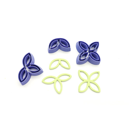 122. Fine Line Floral Cutter 3 pc set