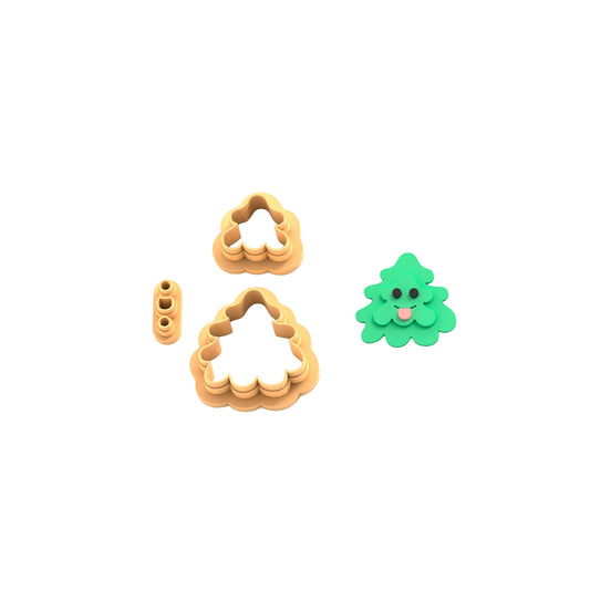 Christmas Tree Layered Character Set