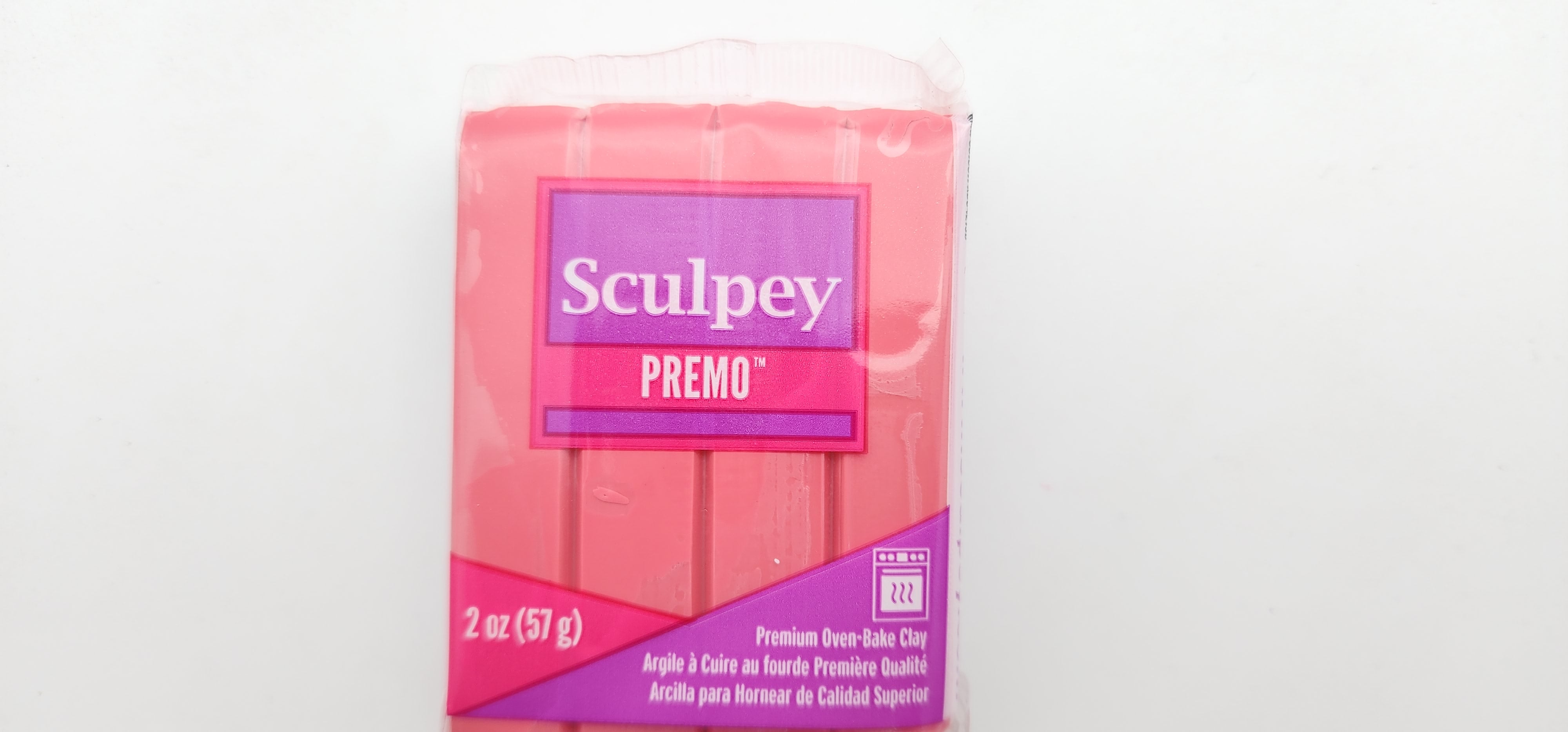 Sculpey Premo Polymer Clay 2oz-Berry Pearl