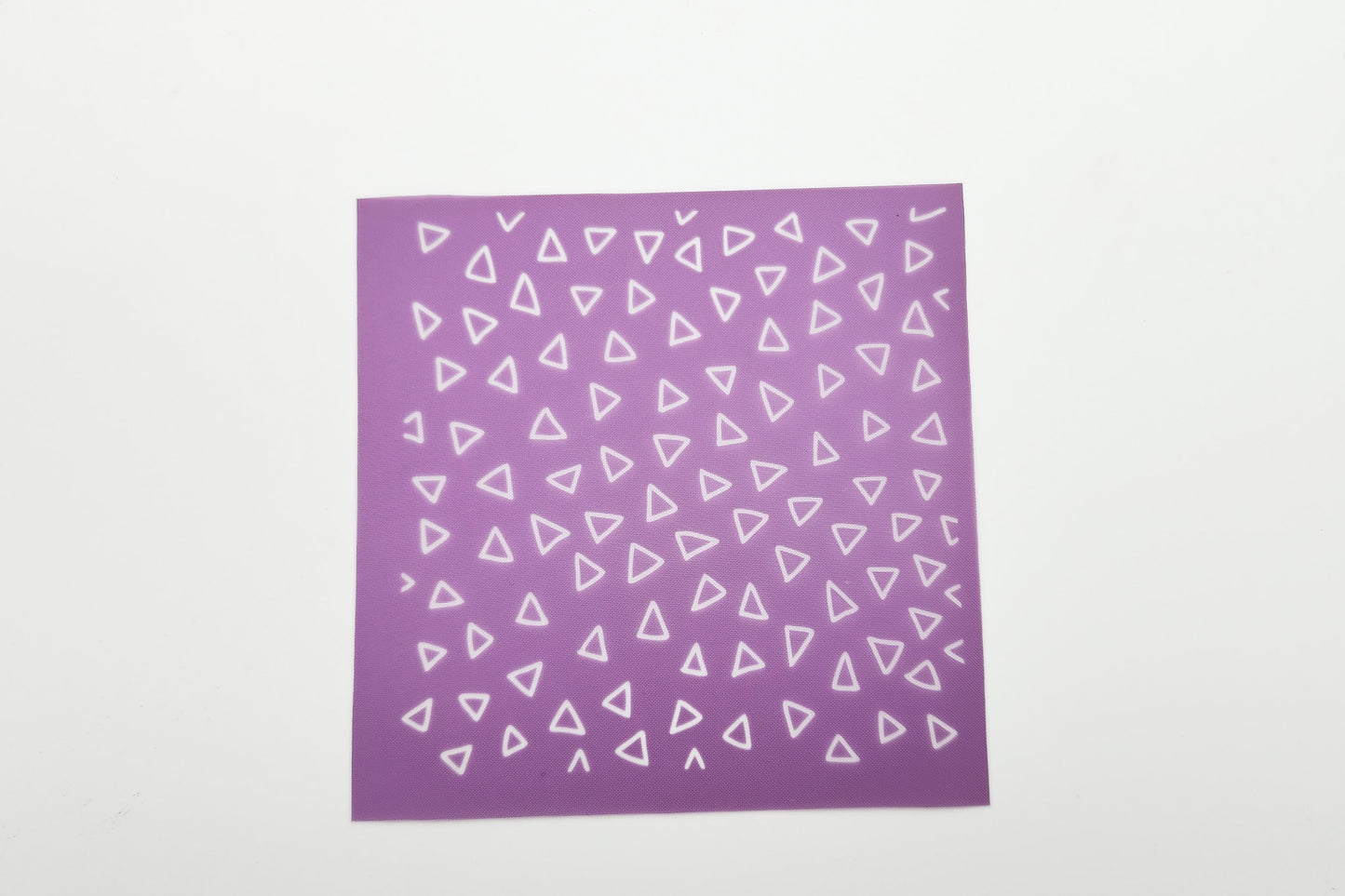 Mini Silkscreen Geo Triangle Outlines