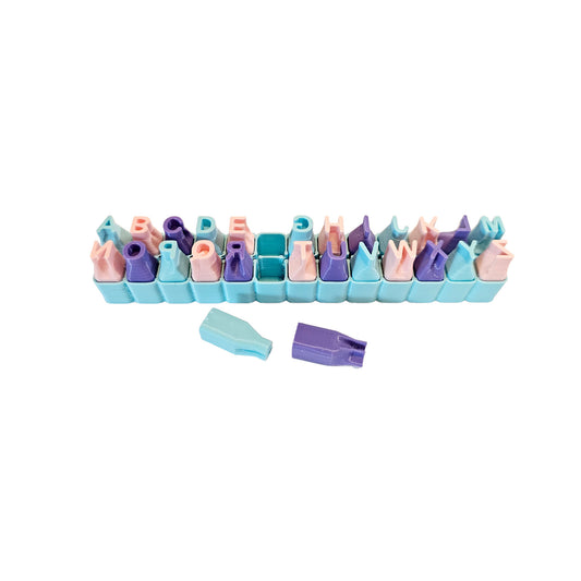 Letter, Number and Symbol Stamp Set - 2 sizes