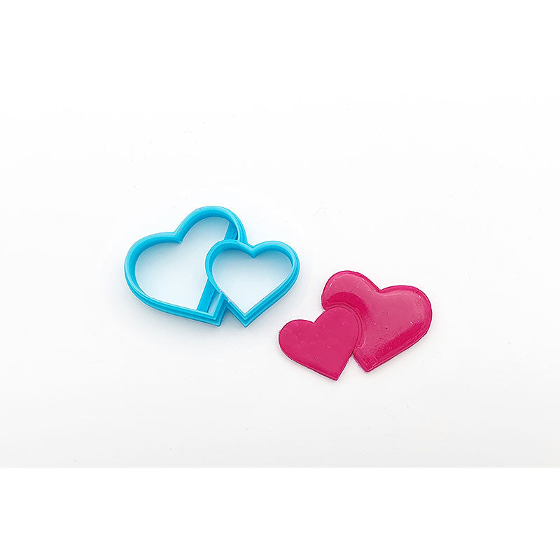 Double Heart Cutter - 2 sizes – Colour & Create NZ