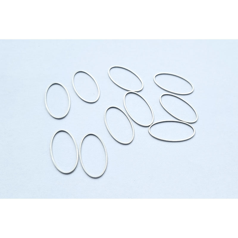 Stainless Steel Outline Charms - 10pc packs