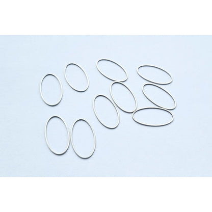 Stainless Steel Outline Charms - 10pc packs