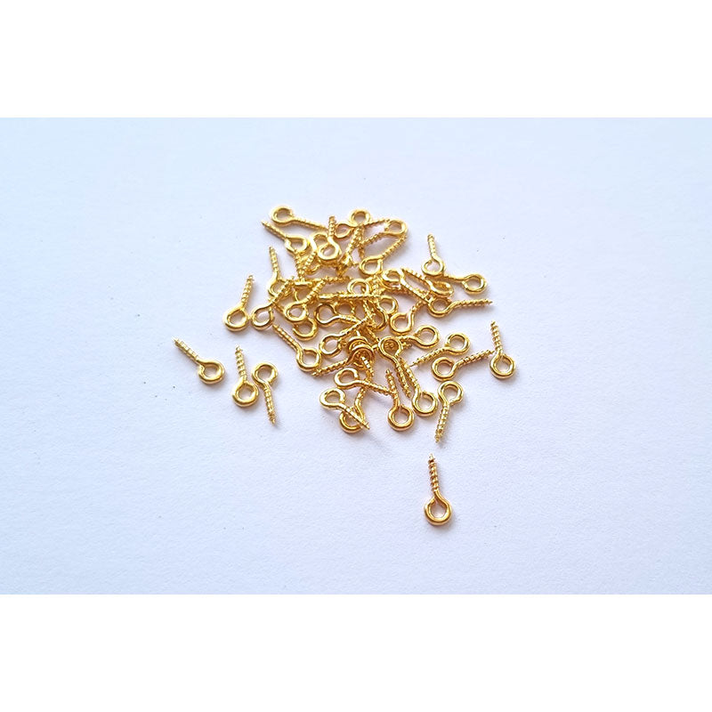 Screw Eye Pins -  20pcs & 50pcs