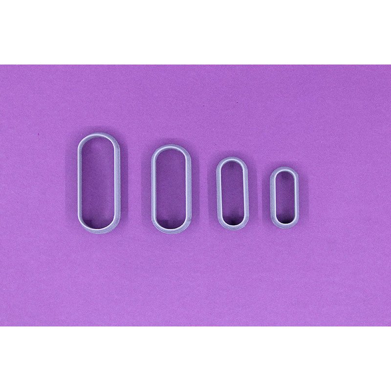 28. Rounded Rectangle Cutter - 4pc set