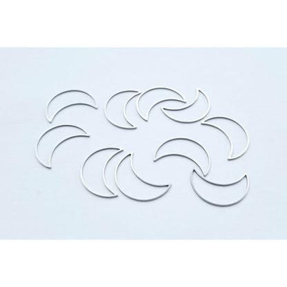 Stainless Steel Outline Charms - 10pc packs