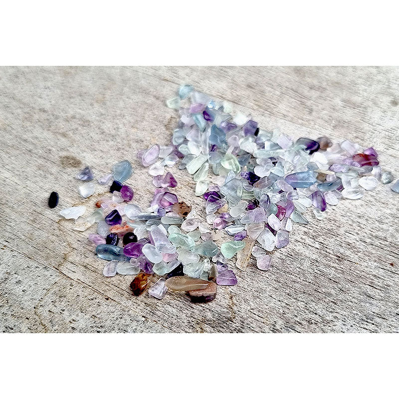 Fluorite Crystal Chips 3-5mm