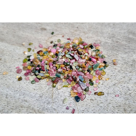 Tourmaline Crystal Chips 3-5mm