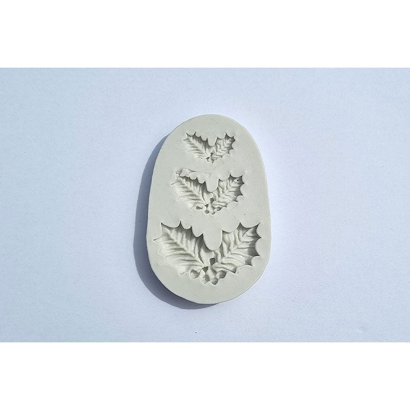 Christmas Holly Leaf Silicone Mould