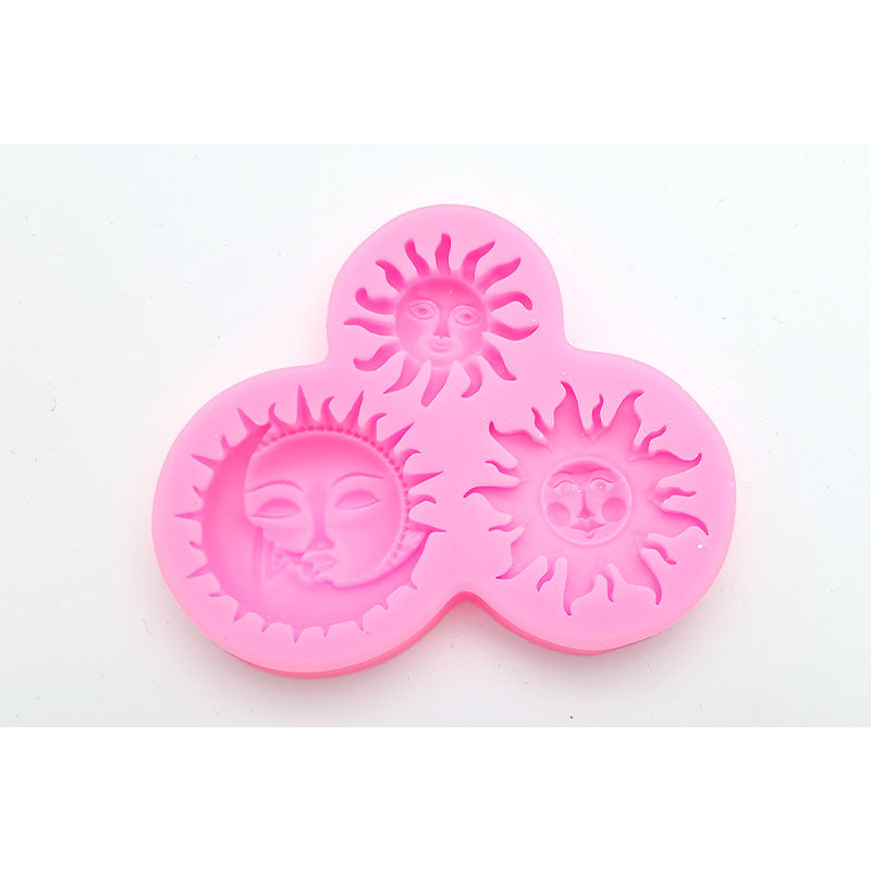 Celestial Sun & Moon Silicone Mould