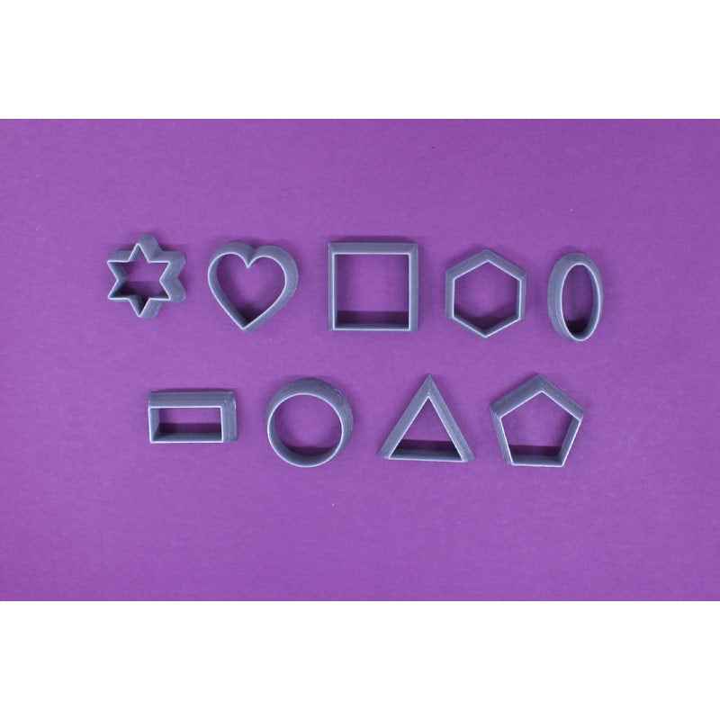 Mini Shape Design 17. Mini Shapes Cutter 9 pc set- 2 sizes - Colour & Create NZ