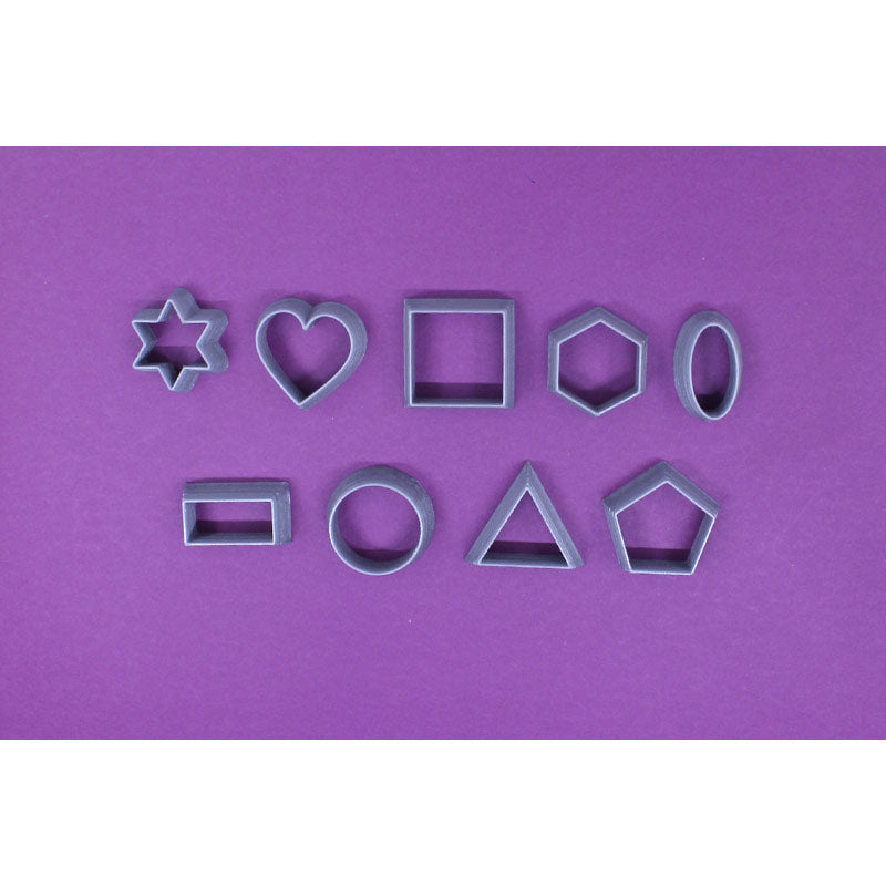 17. Mini Shapes Cutter 9 pc set- 2 sizes