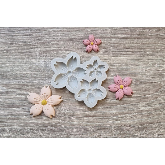 Sakura Flower Silicone Mould - 3 sizes