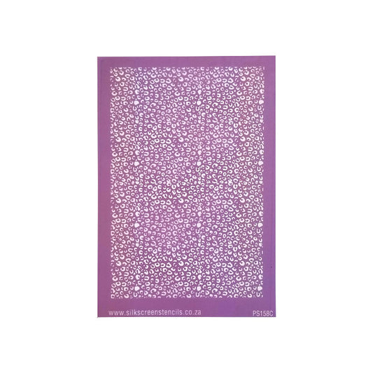 Silk Screen Stencils - Fine Leopard Print