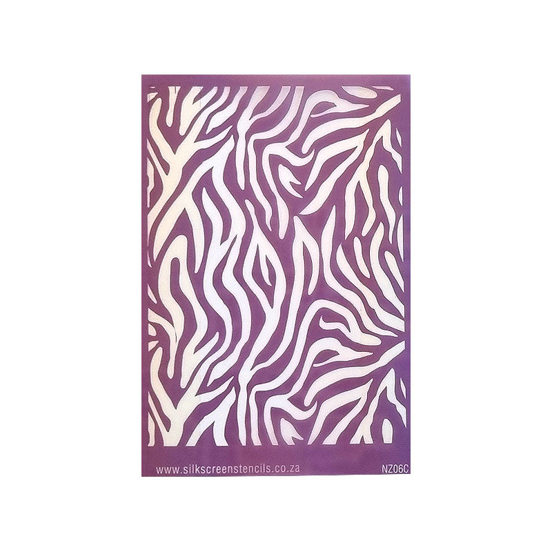 Silk Screen Stencils - Zebra